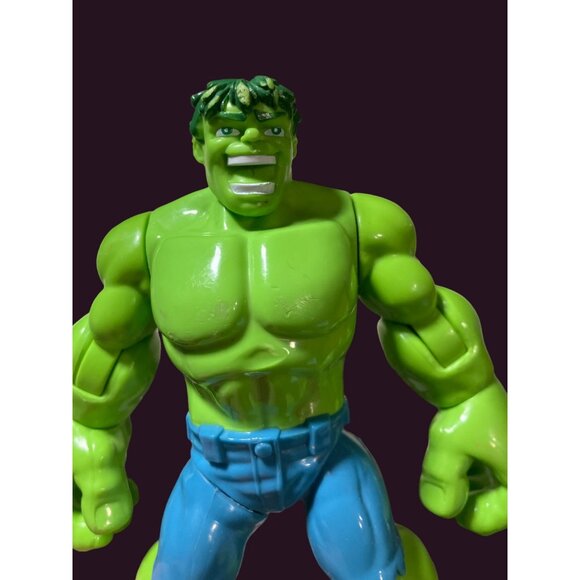 Hasbro 5" Incredible Hulk Squeeze Legs For A Smashing Action Figure 2012 - Picture 3 of 16